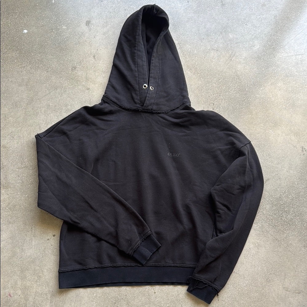 Black Hoodie Sweatshirt